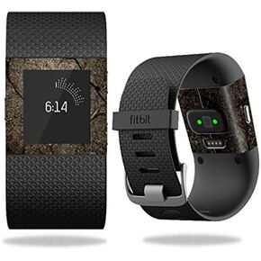 MightySkins Skin Compatible with Fitbit Surge Cover Skins Sticker Watch Cracked