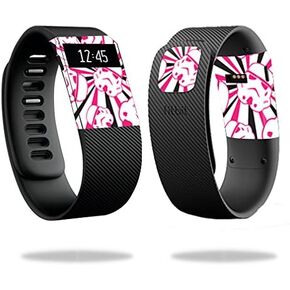 MightySkins Skin Compatible with Fitbit Charge Cover Skins Sticker Watch Pink Trooper Storm