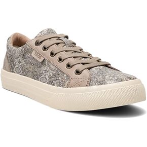Taos Plim Soul Lux Women's Sneaker - Soft Premium Leather Lace Up Sneakers with All Day Walking Comfort and Support. Spice 10 (M) US