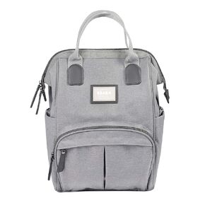 Beaba Wellington Diaper Bag Backpack, Mom Dad Diaper Backpack, Girls Boys Multi-Function Baby Travel Bag with Changing Pad and Stroller Straps, (Navy)