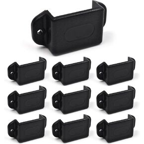 (10-Pack)Car Radio Installation Kit with Screws Adhesive On The Back Universal Ham Radio Hook Bracket Suitable for Baofeng Midland Kenwood Motorola Talkabout CB Handheld Walkie-Talkie