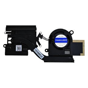 Replacement New CPU Cooling Fan with Heatsink for Dell Latitude 7390 2-in-1 E7390 P29S002 P/N: 034T0C EG50040S1-CC30-S9A DC5V 0.28A
