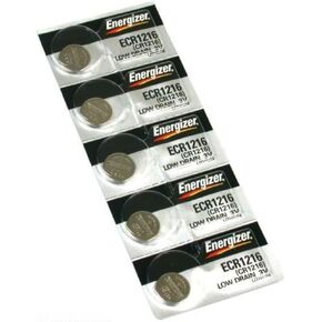 Energizer 1216 3V Batteries, 3 Volt Battery Lithium Coin, 1 Count (Pack of 3)