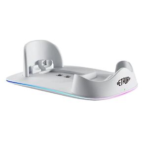 ETAVR Charging Dock Compatible with Apple Vision Pro with Magnetic Battery Charger Stand and LED/RGB Breathing Light Effects Accessories, Designed for Vision Pro stand