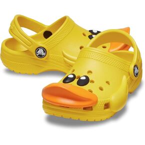 Crocs 210025-75Y-C2C3 Littles IAM Rubber Ducky SFL Sunflower