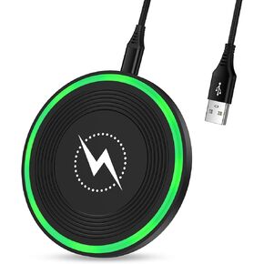 Wireless Charger Fast Charging Pad Compatible for Motorola Moto G Stylus 5G 2024,G Power 2024,Razr Edge 2024 Razr+ Edge+ 50 Ultra Pro 2023 X50 Ultra,15W Cargador Inalambrico Android Phone Charge Mat