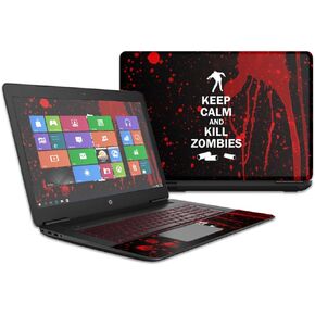 MightySkins Skin Compatible with HP OMEN Laptop 17t (2016) wrap Cover Sticker Skins Kill Zombies