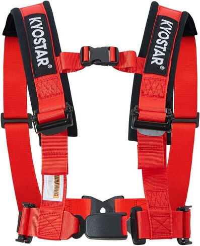 5 Point Racing Harness Seat Belt with 2 Inch Padding Heavy Duty Shoulder Seat Belt with Carbon Locks for Go Kart UTV & ATV in Kuwait