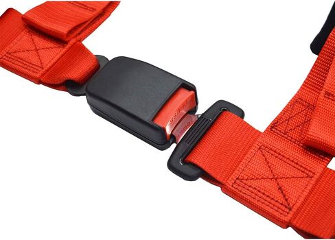 5 Point Racing Harness Seat Belt with 2 Inch Padding Heavy Duty Shoulder Seat Belt with Carbon Locks for Go Kart UTV & ATV in Kuwait