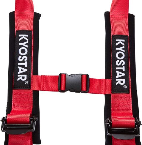 5 Point Racing Harness Seat Belt with 2 Inch Padding Heavy Duty Shoulder Seat Belt with Carbon Locks for Go Kart UTV & ATV in Kuwait