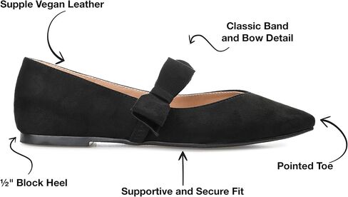Journee Collection Women's Aizlynn Flat Ballet in Saudi Arabia