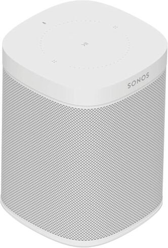 All-new Sonos One - Smart Speaker with Alexa voice control built-In. Compact size with incredible sound for any room. (white) (Renewed) in Saudi Arabia