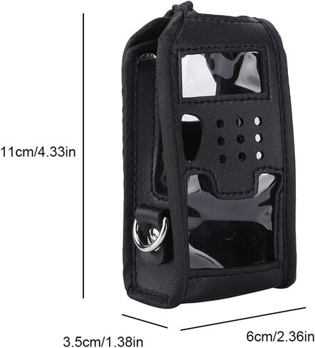 لحقيبة راديو Baofeng UV-5R، حافظة جلدية لـ Baofeng UR5R، غطاء حافظة لجهاز Walkie Talkies لـ BAOFENG UV-5R UV-5RA Plus UV-5RE Plus UV-5RB in Saudi Arabia