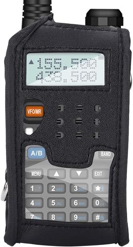 لحقيبة راديو Baofeng UV-5R، حافظة جلدية لـ Baofeng UR5R، غطاء حافظة لجهاز Walkie Talkies لـ BAOFENG UV-5R UV-5RA Plus UV-5RE Plus UV-5RB in Saudi Arabia