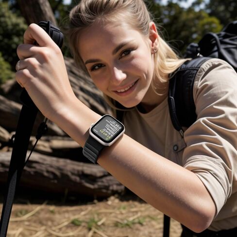 Sport Band Compatible with Apple Watch 49mm 45mm 44mm 42mm for Men Women, Soft Silicone Breathable Wristband Replacement Strap for iWatch Ultra 2 SE Series 9 8 7 6 5 4 3 2 1 in Saudi Arabia