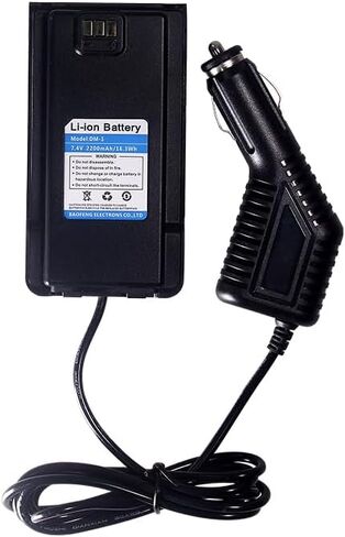 DM-1 DM-1701 شاحن سيارة مزيل البطارية 7.4 فولت 2200 مللي أمبير في الساعة لجهاز DMR لاسلكي تخاطب متوافق مع الراديو الرقمي ثنائي الاتجاه in Saudi Arabia