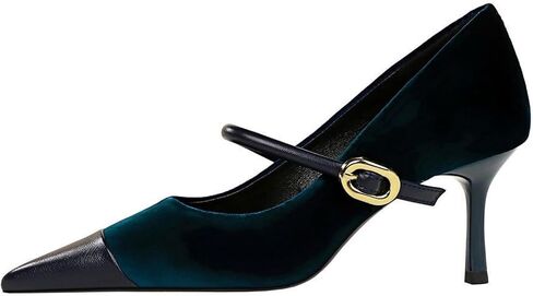 baobeijiadao Womens Pointed Toe Heeled Pumps Slip On Stiletto Heels Single-Strap Wedding Evening Dressy Shoes in Saudi Arabia