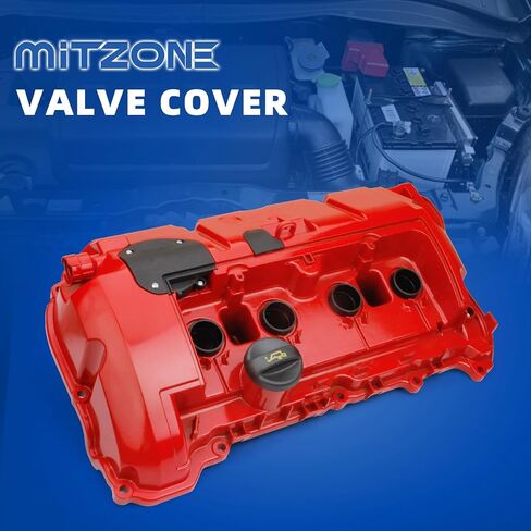 MITZONE Cylinder Head Valve Cover Compatible for 2007-2015 Mini Cooper Base R55-R61 non-S N16/N12 1.6L Replace # 11127646554 in Saudi Arabia