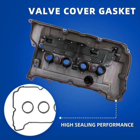 MITZONE Cylinder Head Valve Cover Compatible for 2007-2015 Mini Cooper Base R55-R61 non-S N16/N12 1.6L Replace # 11127646554 in Saudi Arabia