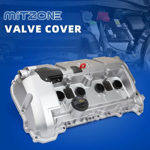 MITZONE Cylinder Head Valve Cover Compatible for 2007-2015 Mini Cooper Base R55-R61 non-S N16/N12 1.6L Replace # 11127646554 in Saudi Arabia