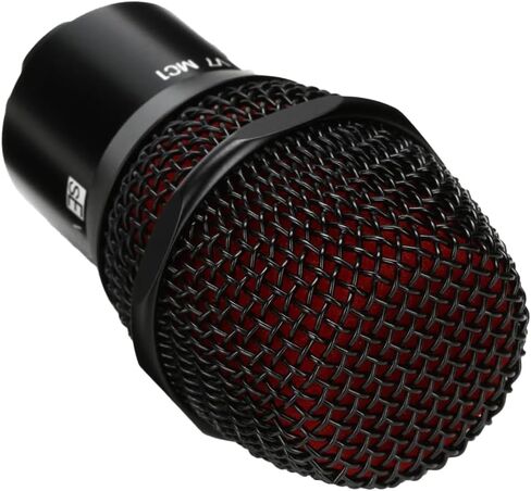 Liquid Audio sE Electronics V7 MC1 Capsule for Shure Wireless, Black Bundle with Pig Hog PHM10 8mm Mic Cable Polishing Cloth in Saudi Arabia