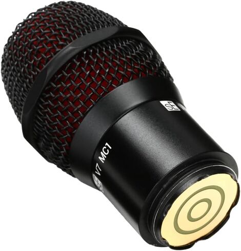 Liquid Audio sE Electronics V7 MC1 Capsule for Shure Wireless, Black Bundle with Pig Hog PHM10 8mm Mic Cable Polishing Cloth in Saudi Arabia