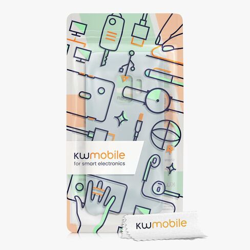 kwmobile Case Compatible with Samsung Galaxy S9 Case - TPU Silicone Phone Cover with Soft Finish - Cool Mint in Saudi Arabia