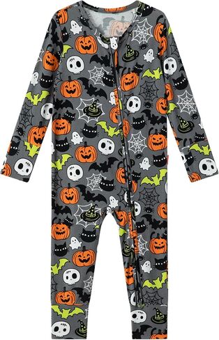 Footless Pajamas Baby Boy Girls, Viscose from Bamboo Baby Pajamas, Two Way Zipper Sleepers, Newborn Pjs in Kuwait