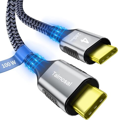 240W for Thunderbolt 4 Cable 10 ft, Support 8K@60Hz, 4K@144Hz 40Gbps/240W PD Charging for iPhone 15 Pro/15 Pro Max, USB4, Thunderbolt 3, MacBook Pro, Docking, eGPU, SSD, Surface Pro in Saudi Arabia
