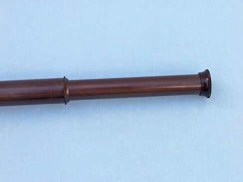 Hampton Nautical Admiral's Brass Spyglass Telescope with Rosewood Box, 32", Brass in Saudi Arabia