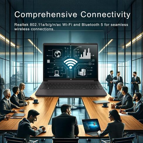 HP Newest 15.6" FHD (‎1920 x 1080) Laptop, 32GB RAM, 1TB Storage, AMD Ryzen 5 5500U 6-core Processor(Beat i7-1165G7), Ethernet Port, HDMI, SD Card Reader, Upto 12 Hours Battery Life, Windows 11 Pro in Saudi Arabia