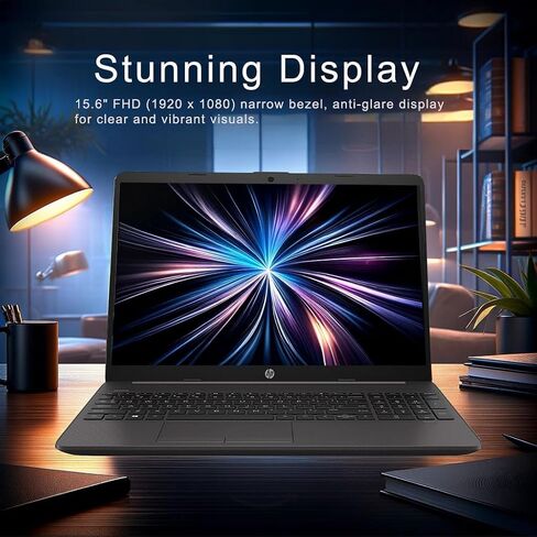 HP Newest 15.6" FHD (‎1920 x 1080) Laptop, 32GB RAM, 1TB Storage, AMD Ryzen 5 5500U 6-core Processor(Beat i7-1165G7), Ethernet Port, HDMI, SD Card Reader, Upto 12 Hours Battery Life, Windows 11 Pro in Saudi Arabia