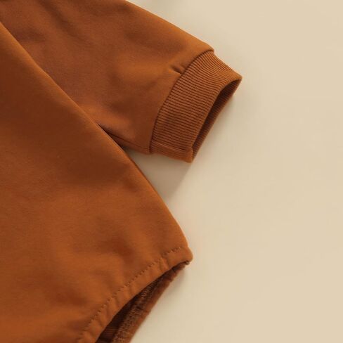Amiblvowa للجنسين طفلة الصبي زي عيد الميلاد طويلة الأكمام المتضخم Crewneck البلوز قميص فقاعة رومبير عيد الميلاد الملابس in Kuwait