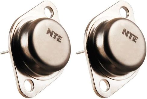 NTE Electronics NTE280 NPN ترانزستور تكميلي من السيليكون، مضخم طاقة الصوت، 140 فولت، 12 أمبير in Saudi Arabia