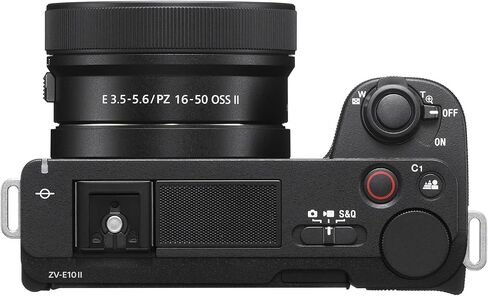 كاميرا Sony ZV-E10 II بدون مرآة مع عدسة 16-50 مم (أبيض) مع بطارية FZ-100 إضافية وبطاقة ذاكرة SDXC سعة 64 جيجابايت وملحقات إضافية | zve10 ثانيا in Saudi Arabia