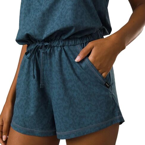 prAna Railay Romper Black SM (Women's 4-6) in Saudi Arabia
