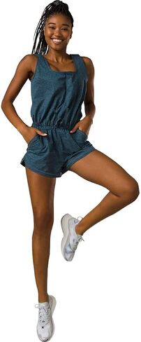 prAna Railay Romper Black SM (Women's 4-6) in Saudi Arabia