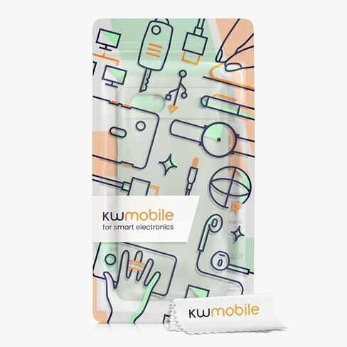 حافظة kwmobile متوافقة مع حافظة Google Pixel 6a - غطاء هاتف من السيليكون TPU مع لمسة نهائية ناعمة - أزرق بنفسجي in Saudi Arabia