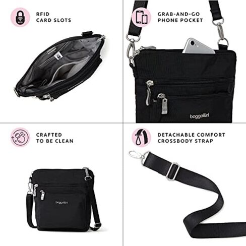 Baggallini Modern Pocket Crossbody in Kuwait