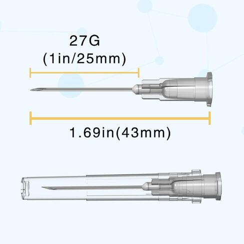 23Ga 1 inch for Lab Tools Accessories, Individually Packaged, Pack of 100 in Kuwait