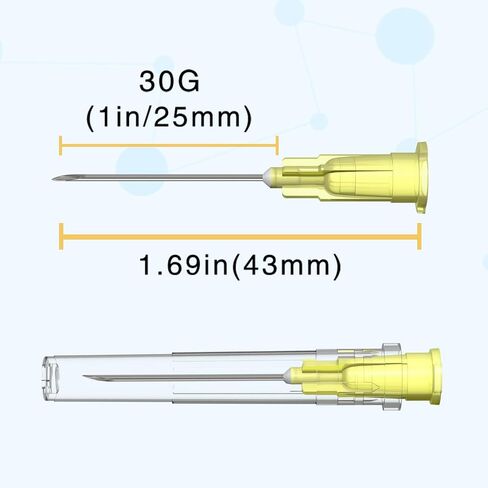 23Ga 1 inch for Lab Tools Accessories, Individually Packaged, Pack of 100 in Kuwait