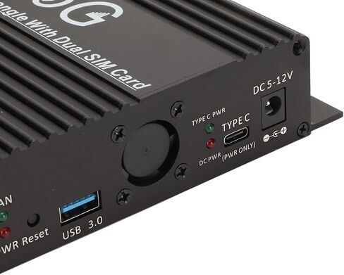 وحدة NGFF M.2 4G 5G إلى محول USB3.0، محول USB، مع مروحة تبريد، فتحة بطاقة SIM مزدوجة، مزود طاقة إضافي لهوائي عالي الكسب in Saudi Arabia