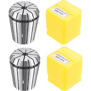AnRui ER32 Collet Chuck 1/4" Spring Collet for CNC Engraving Machine Milling Lathe Chuck Tool, 2Pcs in Kuwait