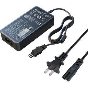 AC-L200 AC Power Adapter for Sony Handycam DCR-SX40, DCR-SX41,DCR-SX44,DCR- SX45,DCR-SX60,DCR-SX63,DCR-SX65,SX83,SX85,DCR-SR42,DCR-SR45,DCR-SR46,DCR-SR47,DCR-SR68, DEV Series.