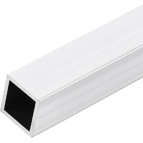 DMiotech 2Pack (38 مم × 38 مم × 3.2 مم) 6061 أنبوب ألومنيوم مربع بطول 610 مم أنابيب معدنية صناعية لمشاريع بناء إطار الآلات DIY