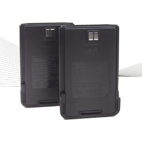 (2-Pack) 3.7V 1100mAh Li-ion Battery Replacement for Retevis H-777S Walkie Talkies/Two Way Radios