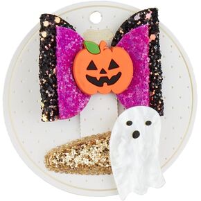 Mud Pie Baby Girl's Halloween Hair Clips, One Size
