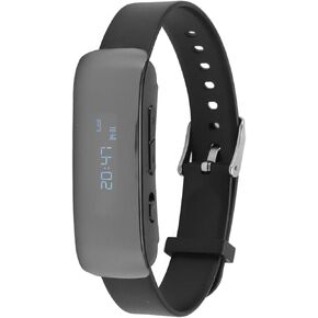 Voice Recorder Watch, Noise Cancelling Digital Voice Recorders, Long Recording Audio Bracelet Recorder with Playback, Time Display, Mp3 Music Player (32G)