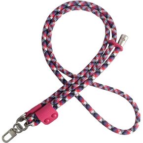 Universal Phone Lanyard Adjustable Strap Tether with Ultra Thin Patch Anchor Outdoor Climbing Hook