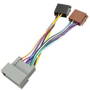 16Pin Radio Wiring Harness Kit Replacement for 2012-2015 Honda-Civic-CRV Aftermarket Android Car Stereo Power Speaker Adapter with Factory Radio Antenna USB Cable